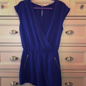 Blue romper